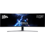 三星（SAMSUNG）49英寸 带鱼屏 144Hz 1800R曲面 HDR600 量子点 Free-sync CHG9 电竞显示器 C49HG90DMC