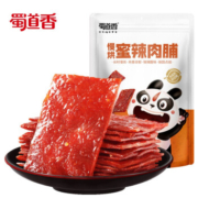 京东特价APP、需抢券：蜀道香 蜜辣猪肉脯 100g*2袋
