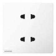 SIEMENS 西门子 皓彩雅白色无边框 10A四孔插座