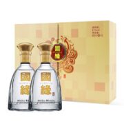 今世缘 国缘对开 42%vol 柔雅型白酒 500ml*2瓶 礼盒装