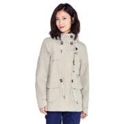 plus会员、限码数：迪卡侬 DECATHLON 女户外轻薄登山服 米灰色  欧 2XS
