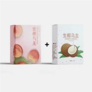 天猫U先：冯小崎  水果果粒茶 生椰乌龙7包+蜜桃乌龙7包邮   独立袋装