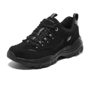 Skechers斯凯奇情侣款厚底复古休闲老爹鞋88888250BBK36.5