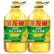 概率券、88VIP:金龙鱼  食用油 非转基因 压榨 纯正玉米油4L*2桶