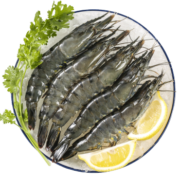 鲜京采【生鲜年礼】百虾争鸣 国产黑虎虾 单冻净重1kg 31-40只/盒 海鲜