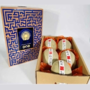 PLUS会员：美得乐 网纹哈密瓜 4.5斤（2-3个装）礼盒装*2件