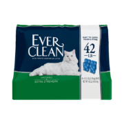 铂钻Ever Clean猫砂绿标 猫咪清洁用品 活性炭膨润土 持久抗臭 42磅-19kg大箱装