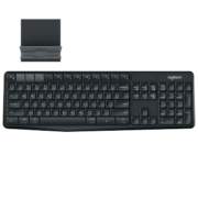 罗技（Logitech）K375s 无线蓝牙键盘 优联 轻音键盘