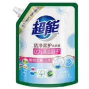18号10点、限1000件、聚划算百亿补贴：超能 植翠洁净 柔护洗衣液 1kg