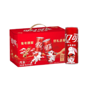 京东特价APP、需抢券：可口可乐（Coca-Cola）兔子罐330ml*15罐整箱 限量 年货 礼盒装