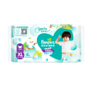 PLUS会员：帮宝适  清新帮拉拉裤 XL4片  12-17kg