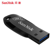 京东特价：闪迪加密U盘 酷刃CZ50 高速超薄 升级高速版USB3.0 64G