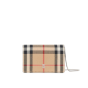 博柏利 BURBERRY Vintage 格纹卡片夹（含可拆式背带）80169821