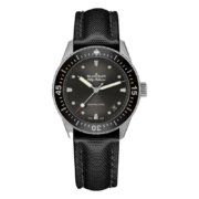 宝珀（blancpain）瑞士手表五十噚系列超薄自动机械男表【李健同款】 5100B-1110-B52A
