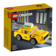 乐高（LEGO）40468 黄色出租车 积木拼搭玩具方头仔系列