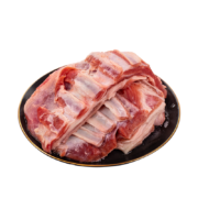 大荒优选 原切剔骨羔羊排肉1KG 肥瘦相间 非调理羊肉串 烧烤烤肉羊排冷冻