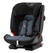 宝得适（BRITAX）儿童安全座椅9个月-12岁德国原装进口isofix接口百变i-SIZE牛仔蓝