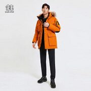 KOLON SPORT 男款户外中长款羽绒服 LHDJ2WTT57