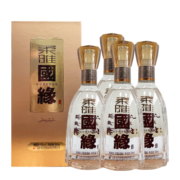 今世缘白酒 柔雅国缘 柔雅型 42度500ml*4 整箱装 含礼品袋年货送礼白酒