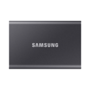 三星（SAMSUNG） 500GB Type-c USB 3.2 移动固态硬盘（PSSD） T7 灰色 NVMe传输速度1050MB/s 超薄时尚