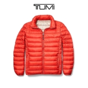 TUMI/途明Outerwear系列轻薄便携女士可收纳旅行夹克 落日红/015817SUNS