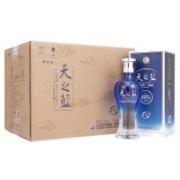 YANGHE 洋河 蓝色经典 天之蓝 42度 绵柔浓香型白酒 520ml*6瓶+赠42度洋河大曲375ml*3瓶