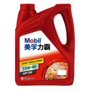 美孚（Mobil）力霸 矿物质机油 10W-40 SM级 4L 汽车保养