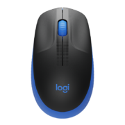 罗技（Logitech）M190无线鼠标 大手鼠标-惊艳蓝
