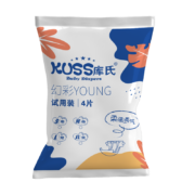 京东特价，需抢券：库氏（KUSS）纸尿裤 拉拉裤XXL码试用装4片