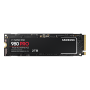 三星（SAMSUNG）2TB SSD固态硬盘 M.2接口(NVMe协议PCIe 4.0 x4) 980 PRO （MZ-V8P2T0BW）