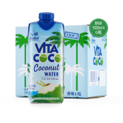唯他可可（Vita Coco）天然椰子水 年货送礼 富含电解质 NFC 椰子果汁500ml*6瓶进口饮料