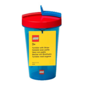 小巧便携！LEGO 乐高 积木卡通吸管杯 40440001