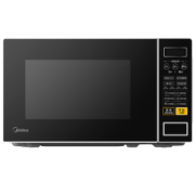 美的（Midea）家用小型20升微波炉 转盘加热 智能菜单 一键解冻 杀菌电子除味 薄膜按键（M1-L213C）