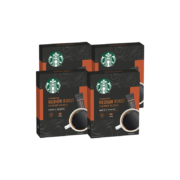 星巴克（Starbucks） 黑咖啡 盒装 中度*4