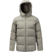 安踏（ANTA）【张继科同款】热雪羽绒服丨防泼水三防科技外套男冬加厚保暖上衣 AC5206漫步灰-2 M/男170