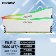 GW 光威 深渊系列 DDR4 3600MHz 台式机内存条 16GB（8G*2） RGB灯条