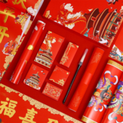 2023兔年春节对联新款创意新年装饰用品春联卡通可爱过年福字门贴