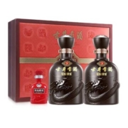 概率券：古井贡酒 年份原浆古5 50度500ml*2瓶浓香型白酒礼盒 *2件+凑单