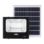 雷士照明（NVC） 太阳能庭院灯户外LED投光灯大功率室外照明路灯一拖一、一拖二工厂车间高亮防水灯 【荐!】100W+5米延长线+照明面积约65㎡