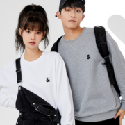 PLUS会员！JACK&JONES 杰克琼斯 情侣款100%纯棉卫衣合集 222333096