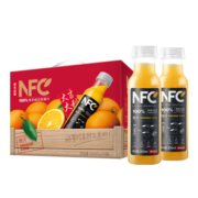 农夫山泉NFC橙汁果汁饮料100%鲜果冷压榨 橙子冷压榨300ml*10瓶节庆版礼盒