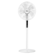美的（Midea） 电风扇家用落地扇轻音低噪节能大风量摇头风扇俯仰可调节台地两用广角送风易清洗 【无线遥控】SAC35BR