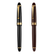 百乐（PILOT）Custom贵客743钢笔14K金笔15号尖练字商务办公送礼用 黑色 EF尖/约0.38-0.4mm标准尖