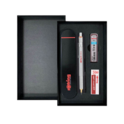 红环（rOtring）德国品质  自动铅笔0.5mm—800系列银色单支装礼盒私人定制