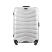 Samsonite/ 新秀丽拉杆箱男女通用行李箱万向轮旅行箱进口可托运箱轻盈耐刮U72*35002白色25英寸