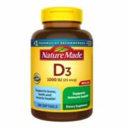 Nature Made 天维美 液体维生素D3胶囊25mcg(1000IU)*300粒