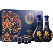 郎酒青花郎礼盒装53度500mL*2瓶四川白酒酱香型 年货送礼