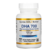 C阿lifornia Gold Nutrition, DHA 700鱼油专用级 1000毫克*30 粒