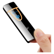 京喜APP、有券的上：普拉米拉 USB充电感应防风打火机