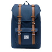 HERSCHEL 赫行潮牌经典Little America中号时尚男女包双肩背包 中号经典蓝色